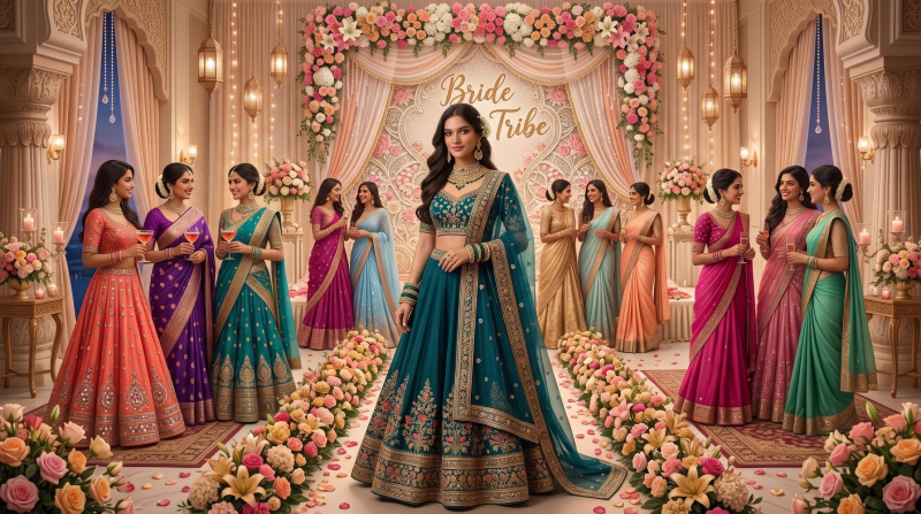 Georgette Festive Lehenga