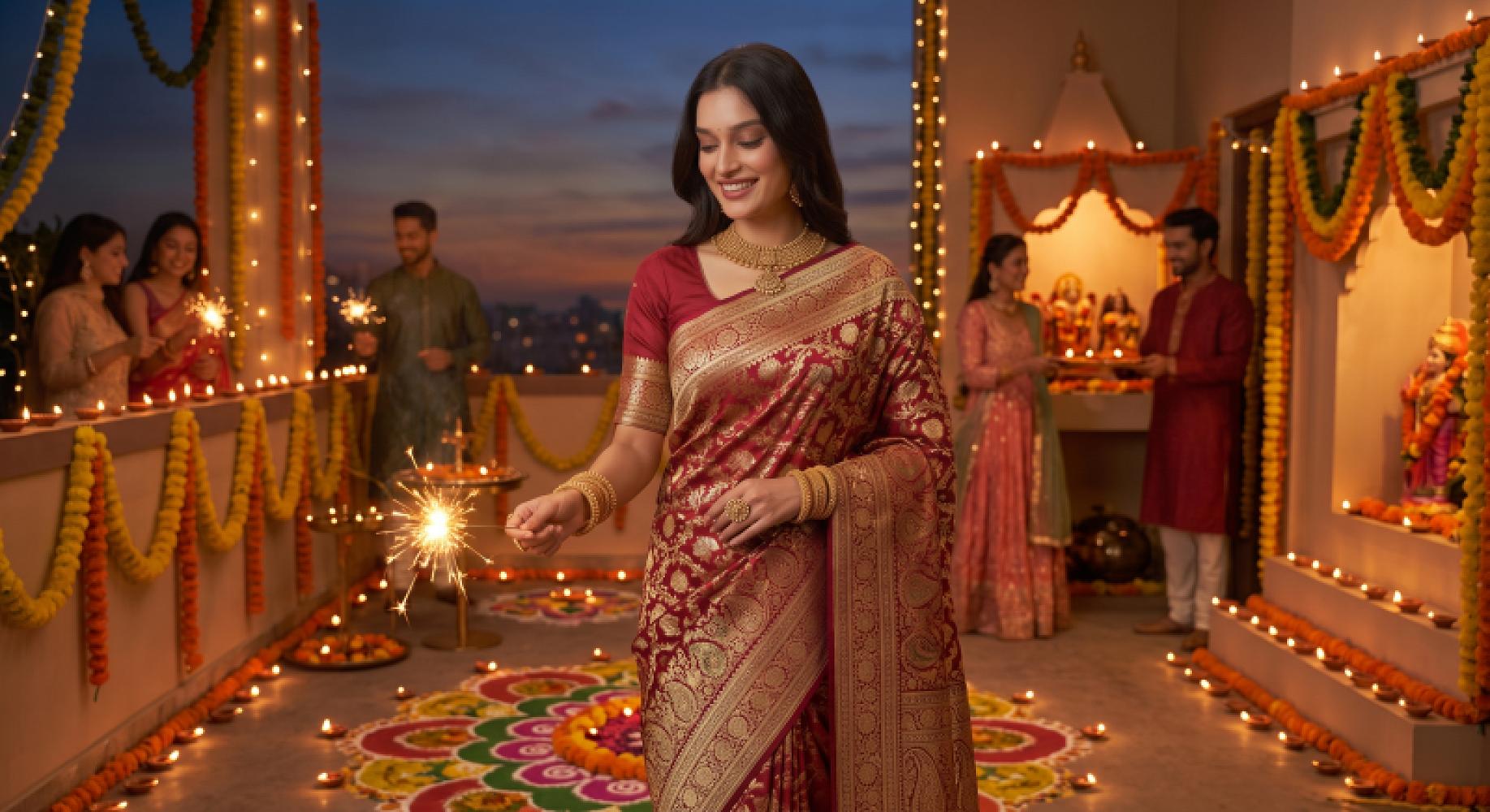 Banarasi Brocade Saree